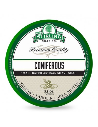 Stirling Soap Co. Sapone da Barba Coniferous 170ml