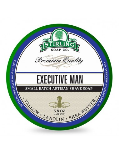 Stirling Soap Co. Sapone da Barba Executive Man 170ml