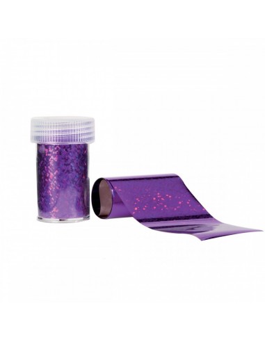 Estrosa Holographic Purple - Foil Transfer Effect