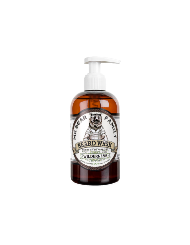 Mr Bear Family shampoo per barba Wilderness 250ml