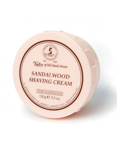 Taylor Of old Bond Street Crema da Rasatura Sandalwood  150 GR TOBS