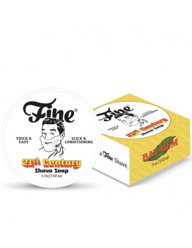 Fine Accoutrements Bay Rum Shaving Soap 150ml NEW FORMULA