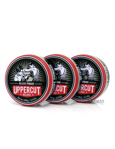 Uppercut Deluxe cera per capelli Deluxe Pomade 3 X 100GR