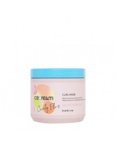 Inebrya Ice Cream Curl Mask Maschera 500ml per capelli ricci mossi permanentati