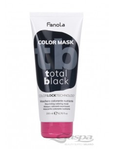 Fanola Color Mask capelli Total Black Maschera colorata 200ml