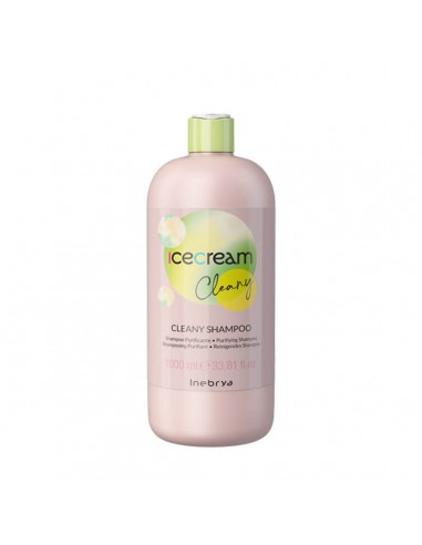 Inebrya Ice Cream Cleany Shampoo Purificante 1000ml per cute sensibile e impura