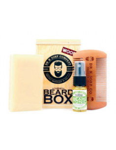 Dr K Wood Beard Box per la cura della barba