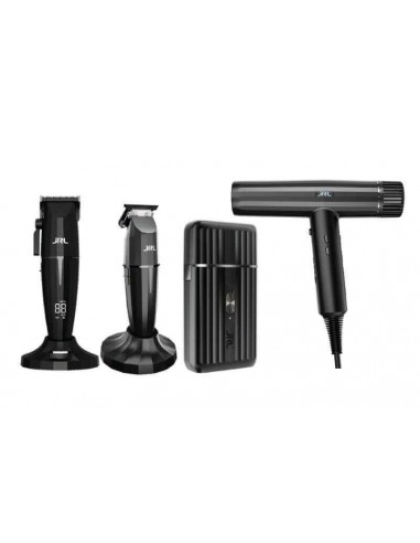 ONYX BLACK KIT BARBER CLIPPER+TRIMMER+SHAVER+PHON