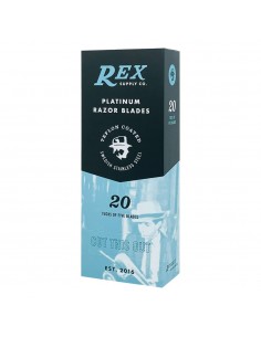 Rex Platinum 100 lamette da barba