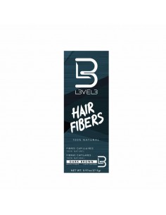 L3LEVEL3  Hair Fibres Dark Brown 27.5GR Fibre colorate riempitive