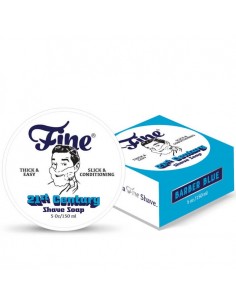 Fine Accoutrements Shaving Soap Barber Blue 150ml NEW FORMULA
